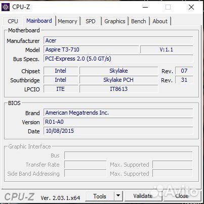 Материнская плата lga 1151
