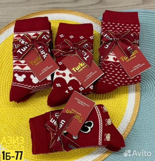 Новогодние носки