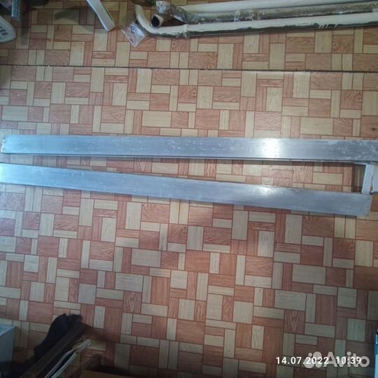 Карниз алюминиевый двойной