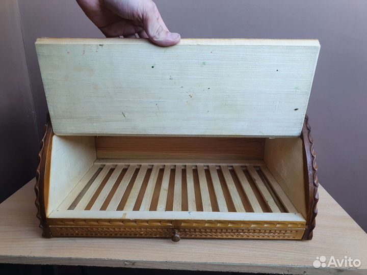 Резная хлебница СССР