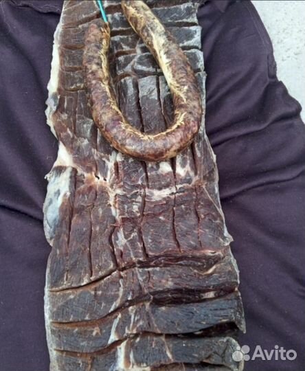 Горное мясо и колбаса