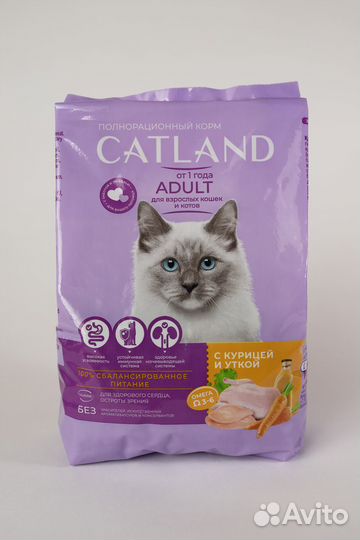 Catland - полнорационный корм для кошек