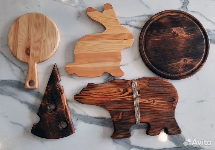 Сервировочная доска из сосны