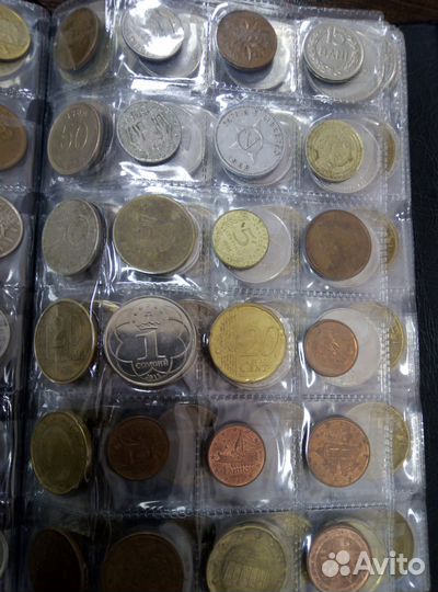 Монеты мира, много