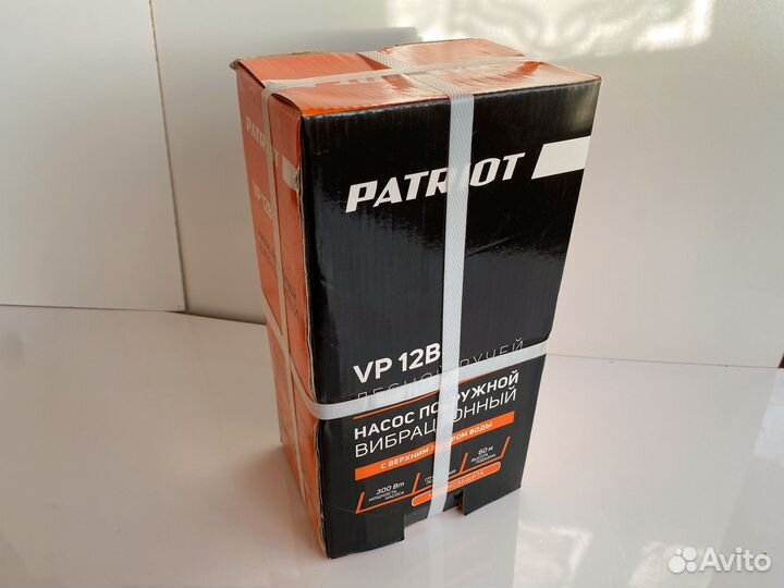 Patriot VP 12B насос погружной вибрационный новый