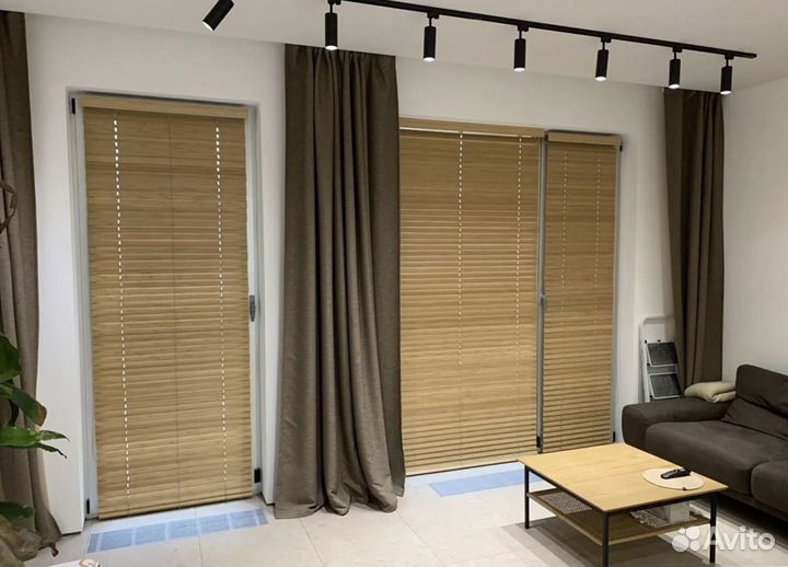 Жалюзи деревянные под заказ