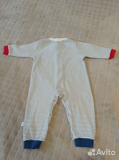 Новый комбинезон слип 68 74 6 9 мес