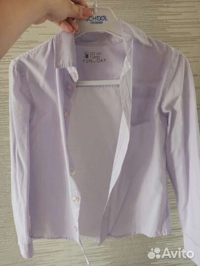 Рубашка для мальчика 122