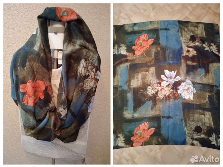 Снуд шарф женский