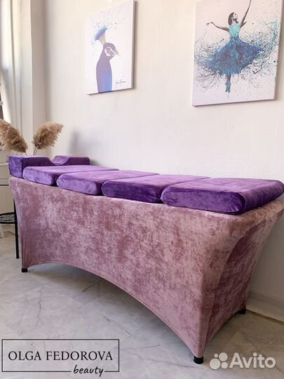 Матрас на кушетку для наращивания с эффектом памят