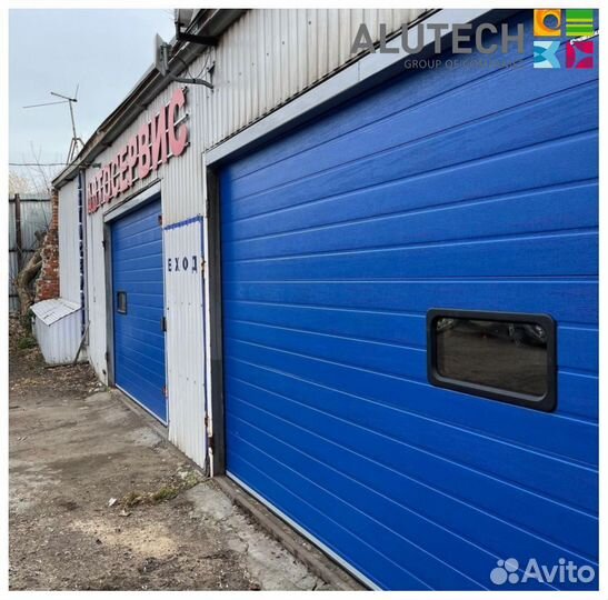 Гаражные ворота alutech