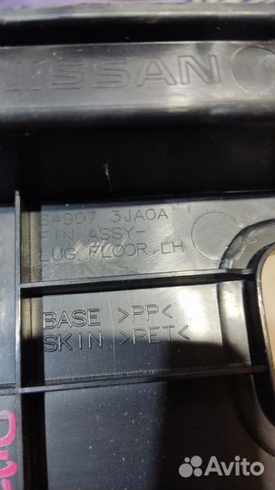 Обшивка багажника nissan pathfinder R52 Лев