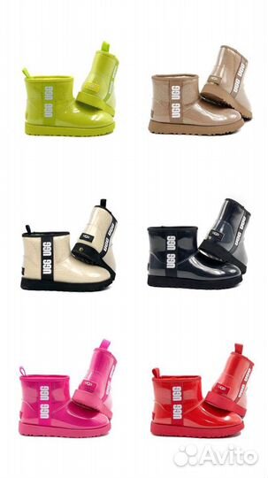 Ugg clear mini. Большой выбор угг силиконовых