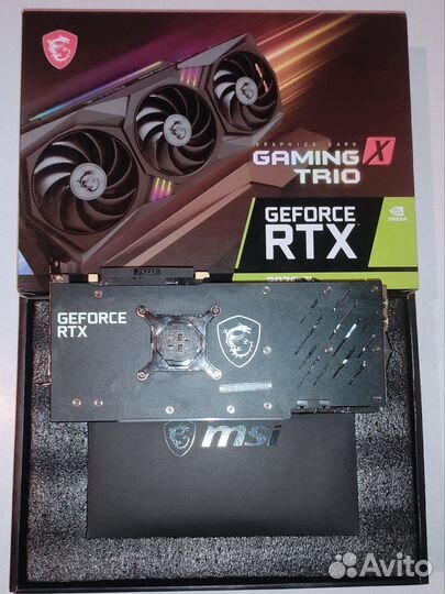 Msi GeForce Rtx 3070ti Gaming X Trio 8gb 256bit