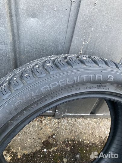 Nokian Tyres Hakkapeliitta 9 225/45 R18 и 245/40 R18