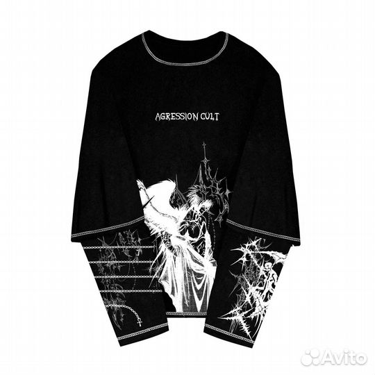 Longsleeve agresion cult