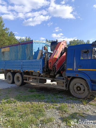 КАМАЗ 65117-N3 с КМУ, 2012