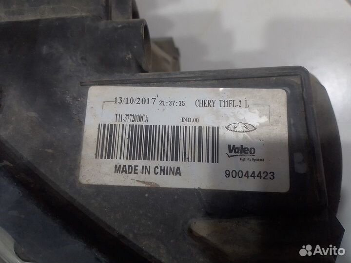 Фара левая (Chery Tiggo 3)