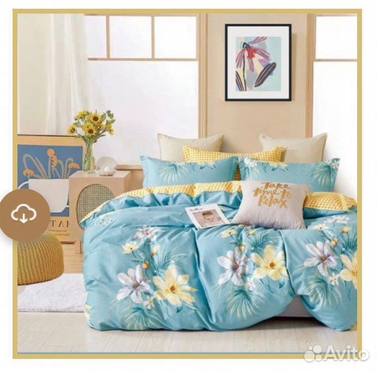 Постельное белье кпб 2 спальное евро сатин Иваново