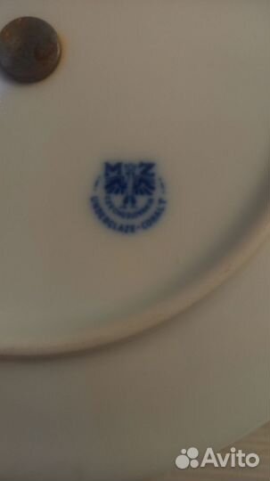 Ваза для фруктов / фруктовница cobalt