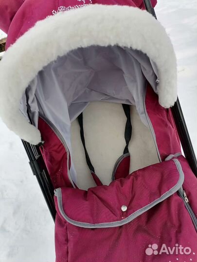 Санки Коляска pikate снеговик