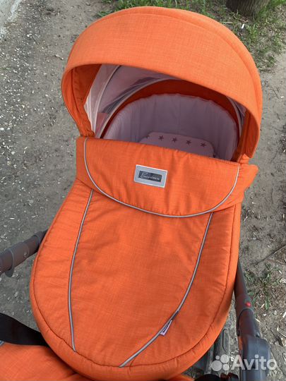 Коляска 3 в 1 Roan Bass Soft Papaya