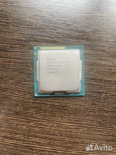 Процессор intel core i7 3770