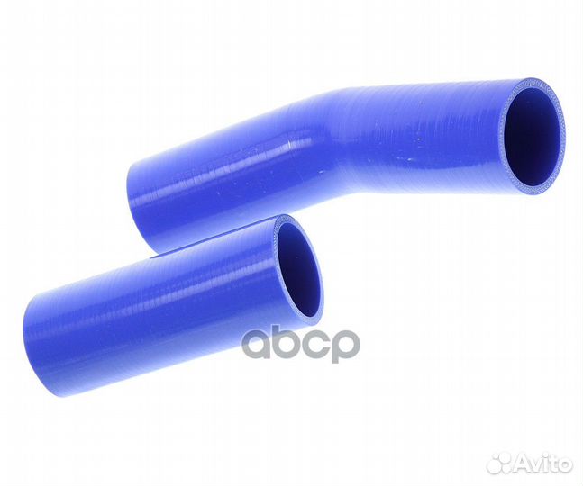 Патрубок радиат. /Урал дв. кам./ 2 наимен. силикон