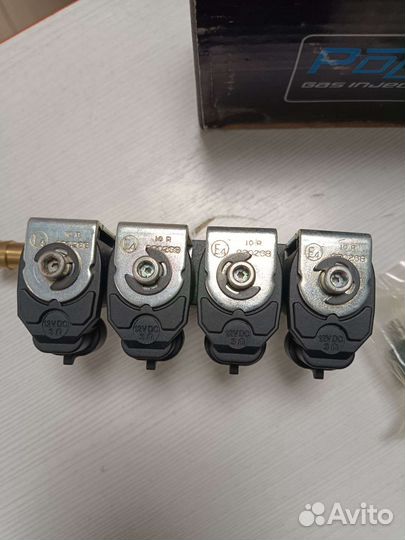 Газовые форсунки Poletron F-3.6 4 цилиндра (3 Om)