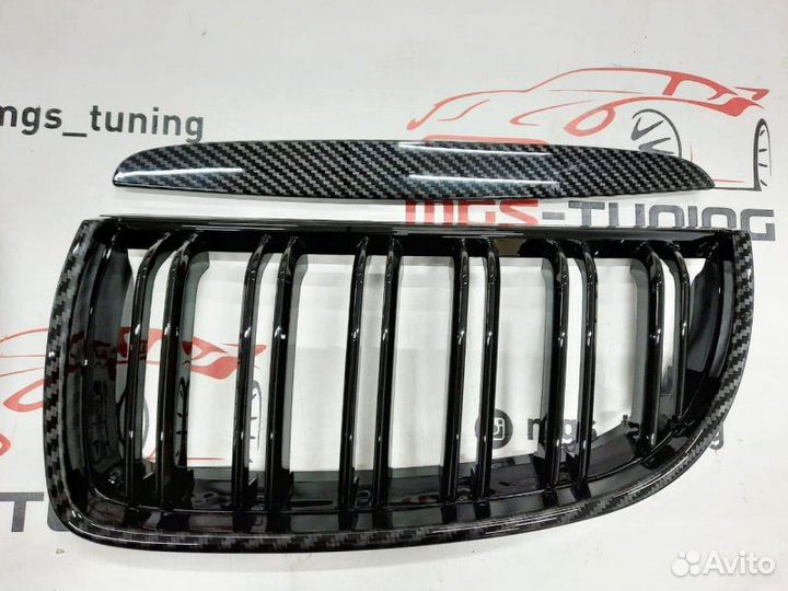 Ноздри BMW 3 серии E90 05-08г Под карбон