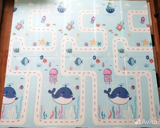 Детский термоковрик складной 180*200 см новый