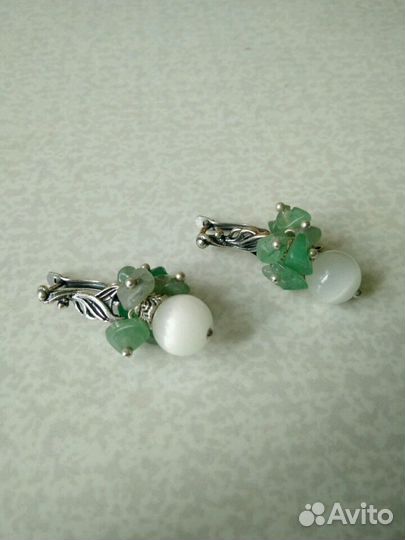 Серебряные серьги