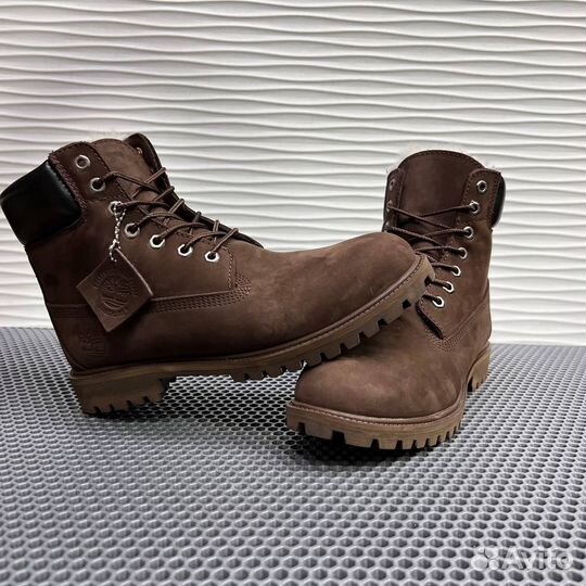 Ботинки timberland с мехом
