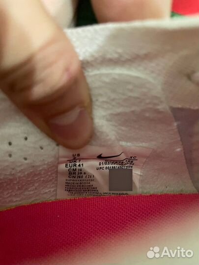 Бутсы nike mercurial air zoom