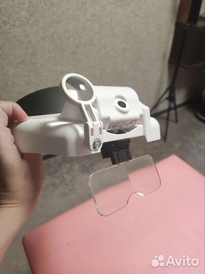 Очки лупа с подсветкой