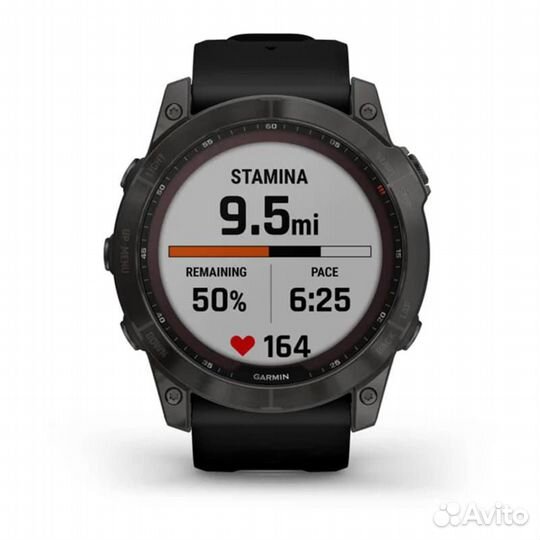 Смарт часы Garmin Fenix 7X Sapphire Solar Carbon