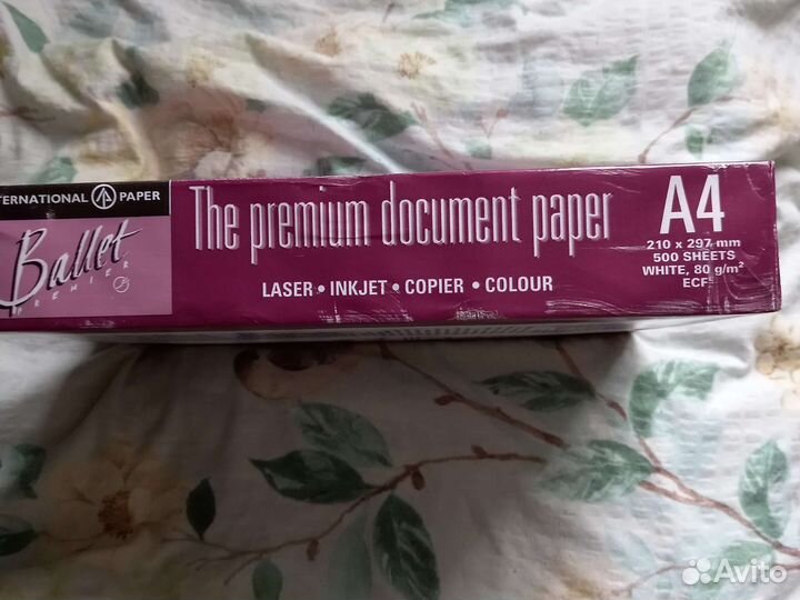 Бумага a4