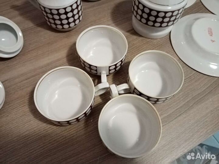 Сервиз кофейный СССР. Рига