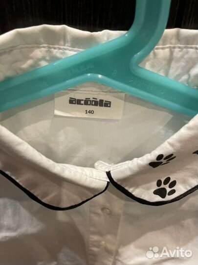 Рубашка для девочки 140