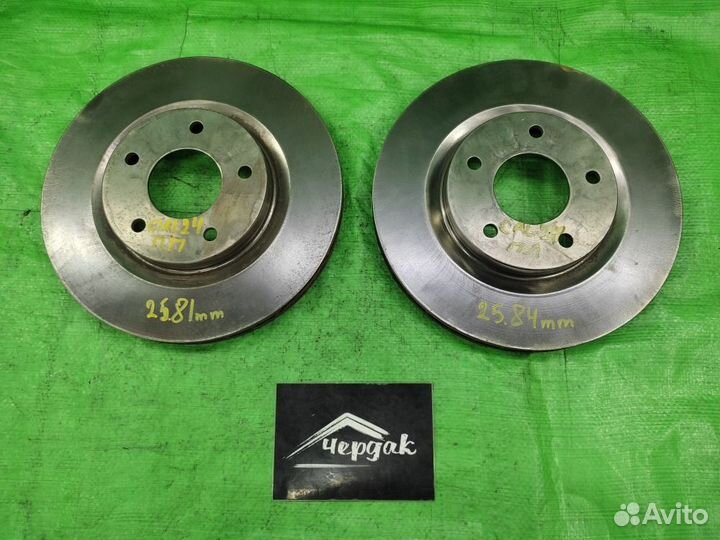 Тормозные диски передние Caliber/Compass/Patirot