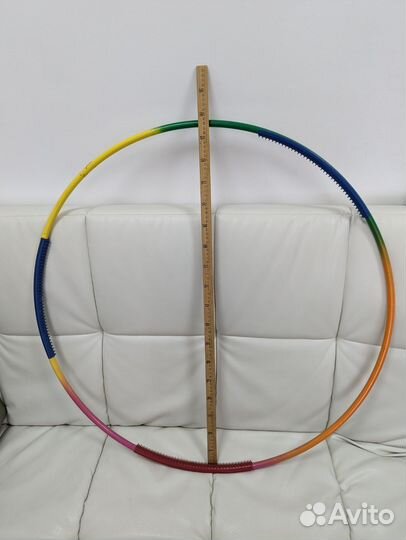 Обруч металлический с массажёрами