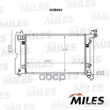 Радиатор toyota avensis 1.4-1.8 02- AT acrb494