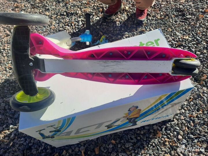 Самокат-беговел 2 в 1 actico