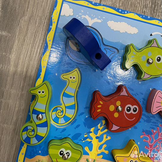 Развивающие деревянные игрушки