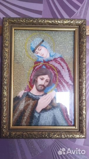 Иконы вышитые бисером