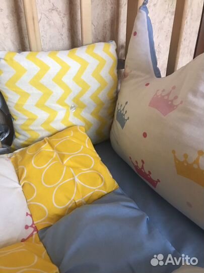 Детское постельное для манежа