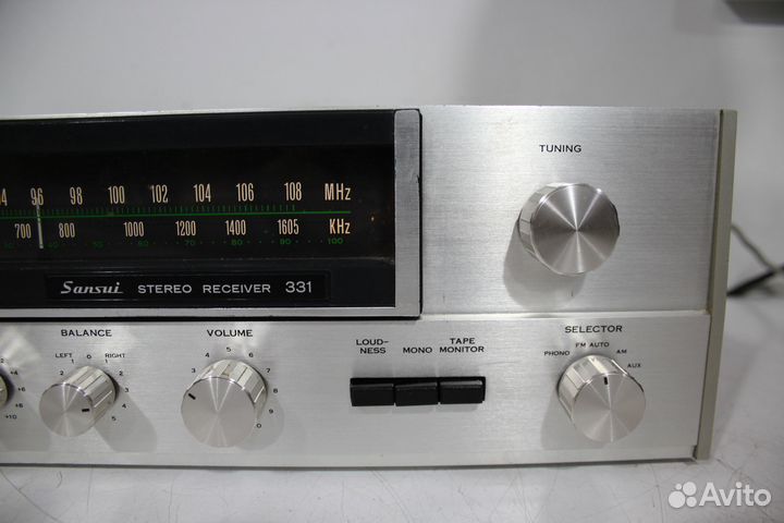 Sansui 331 Стерео Ресивер Japan