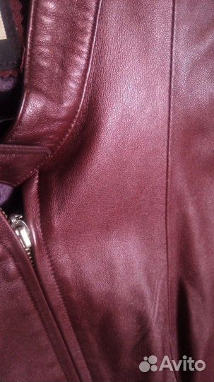 Куртка кожаная