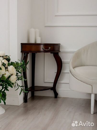 Консоль Угловая Элегант орех арт58932