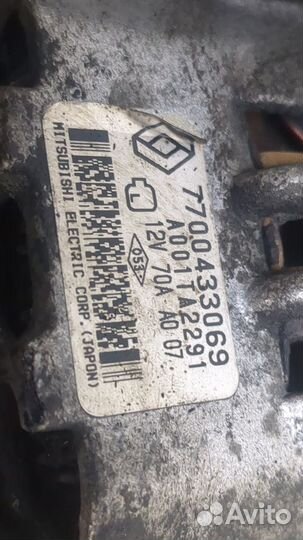 Генератор Renault Clio, 2000